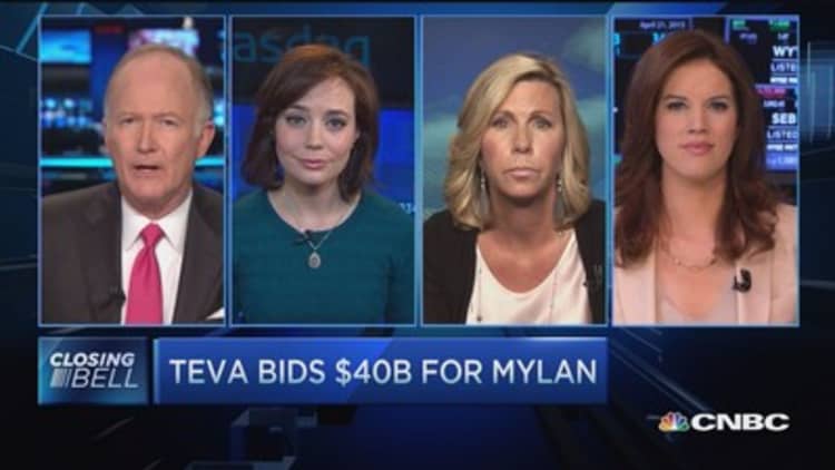 Biotech buyout? Teva's $40 billion bid