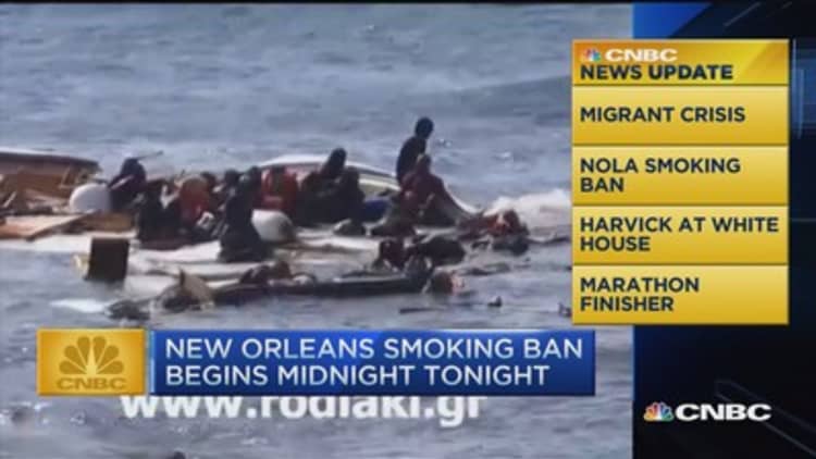 CNBC update: Video of migrant crisis