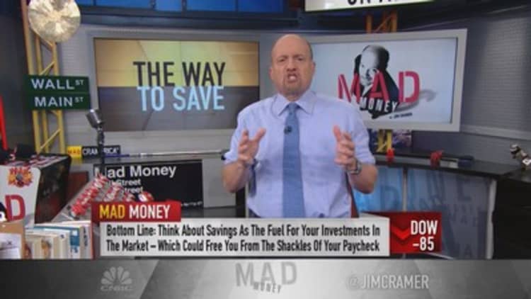 Cramer: Savings are fuel for investments