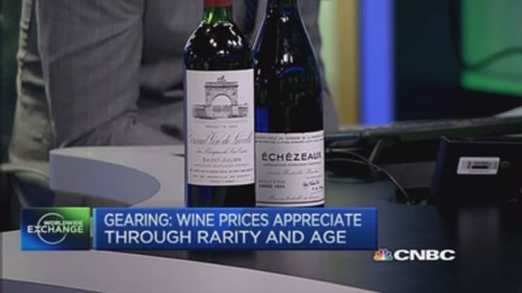 Good opportunities for wine investing