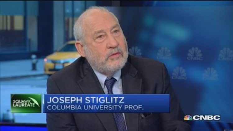 We've created 'false capitalism': Joseph Stiglitz