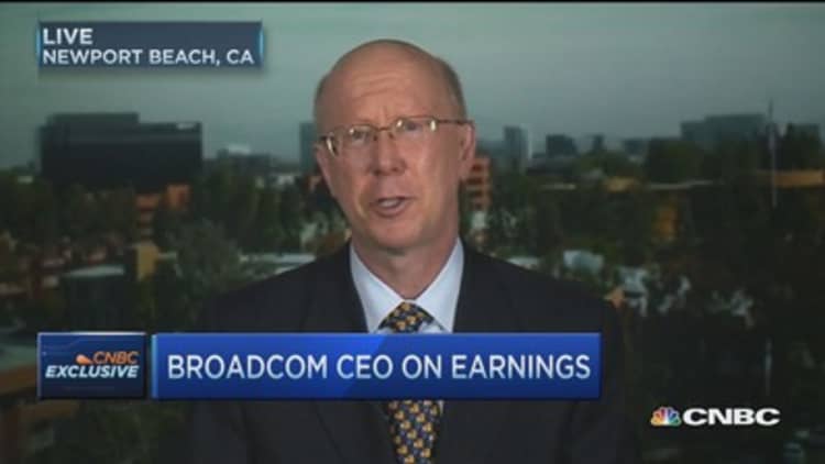Broadcom CEO: We found our sweet spot