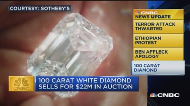 CNBC update: Diamond fetches $22 million