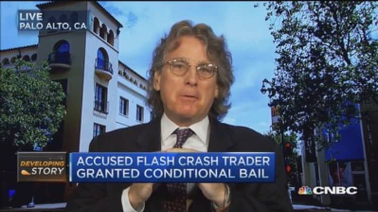 McNamee 'troubled' by 'Flash Crash' accusation