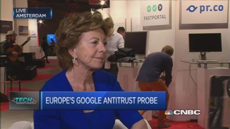 Firms in Europe need to follow the rules: Neelie Kroes