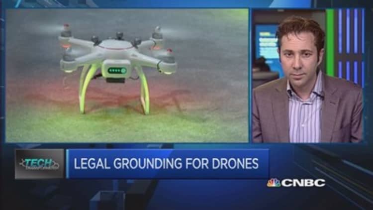 Drones have 'massive potential' but need regulating 