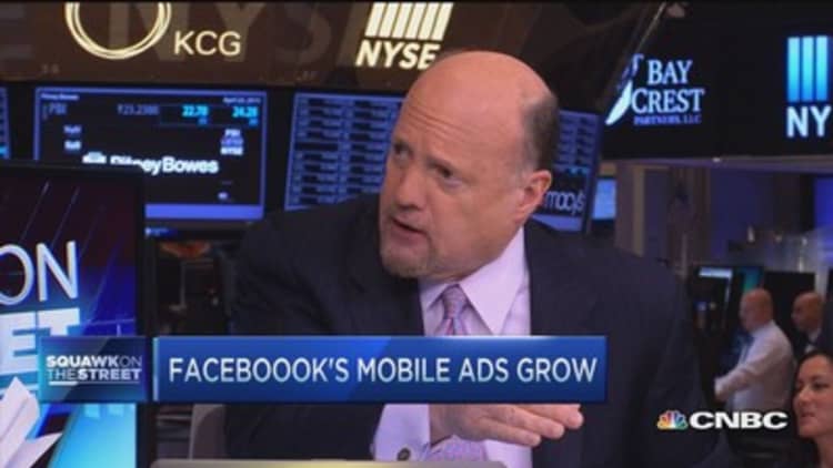 Cramer: Why you shouldn't sell Facebook