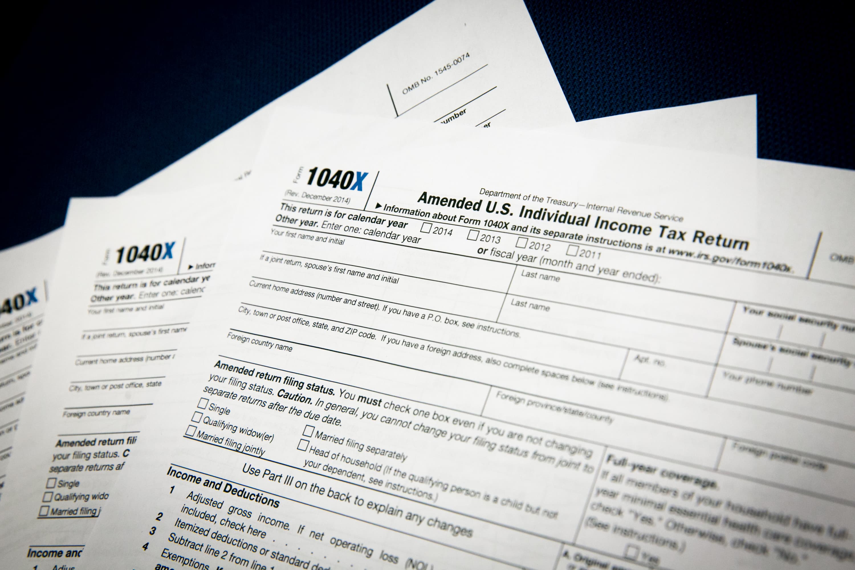 How to file an amended tax return