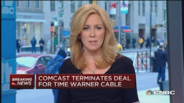 Comcast drops bid for TWC
