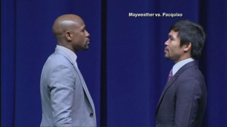 Mayweather vs Pacquiao knock out ticket prices