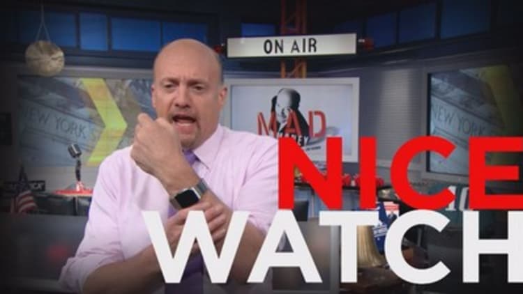 Cramer's weird Apple Watch moment
