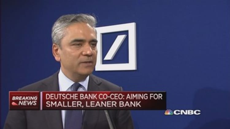 Want to avoid another Libor incident: Deutsche Bank Co-CEO 