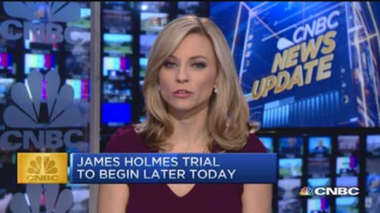 CNBC update: James Holmes trial begins