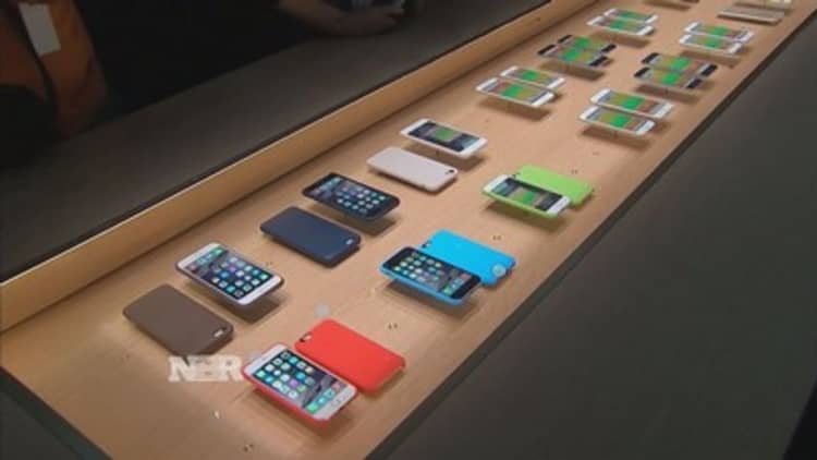 iPhone sales surge 