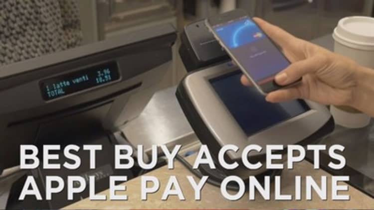 Best Buy now accepting Apple Pay online