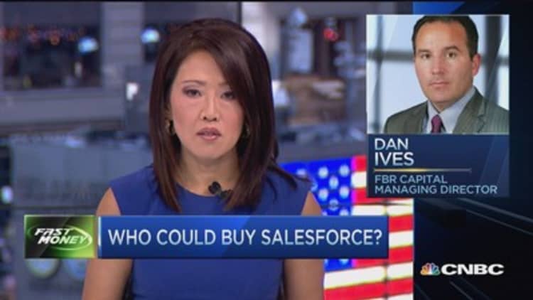 Oracle front-runner to buy Salesforce?