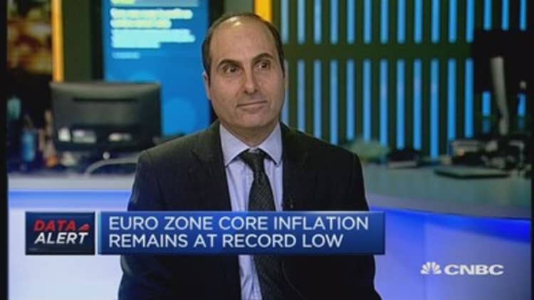 Euro zone inflation: Reaction