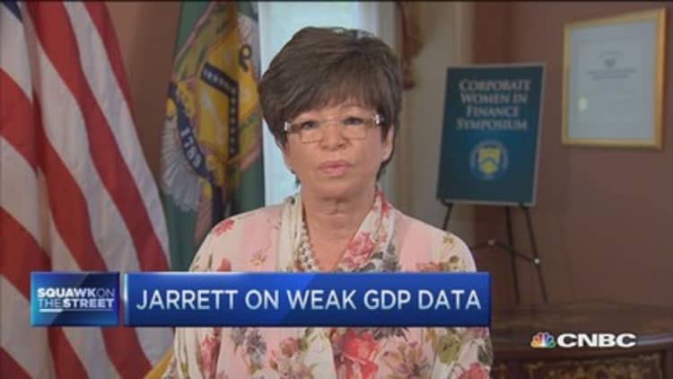 Need to close the gap on unequal pay: Jarrett