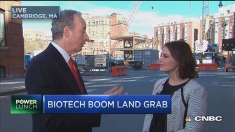 Biotech boom land grab