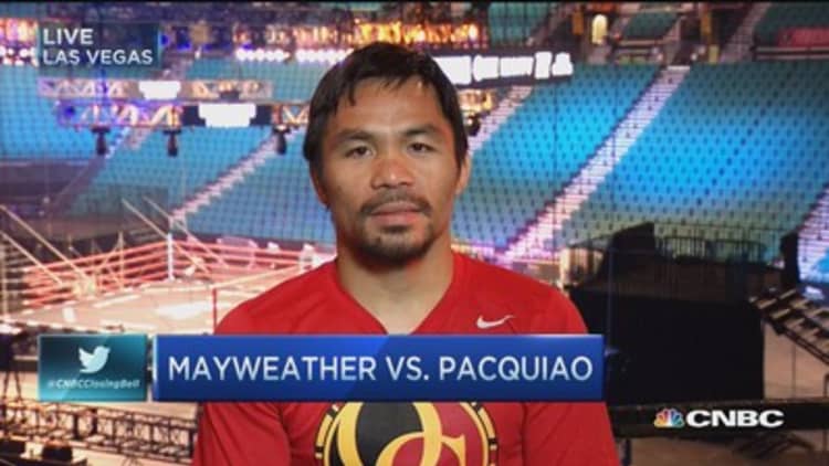Manny Pacquiao: Mayweather fight for the fans 