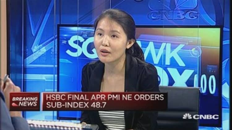 Weak China April PMI not a surprise: HSBC