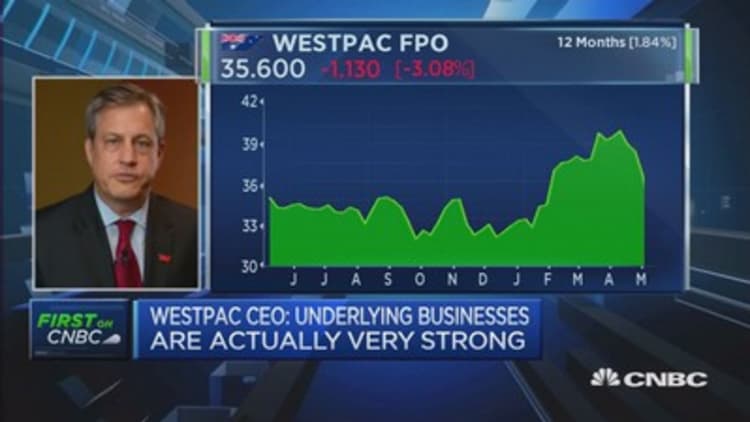 Won't make habit of flat earnings: Westpac CEO