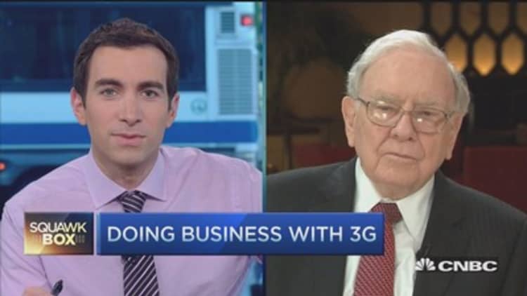 Doing business with 3G: Buffett