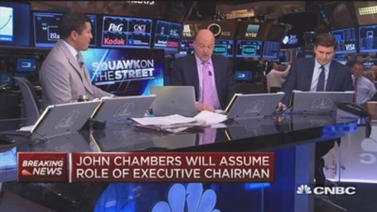 Cramer: Cisco transition will be smooth
