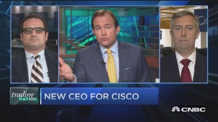 Trading Nation: New CEO for Cisco