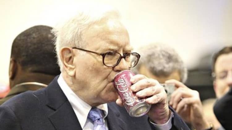 Buffett: I am one quarter Coca-Cola
