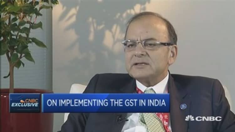 Indian Fin Min: GST will benefit India