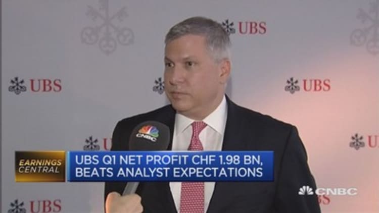 World still a dangerous place: UBS CFO