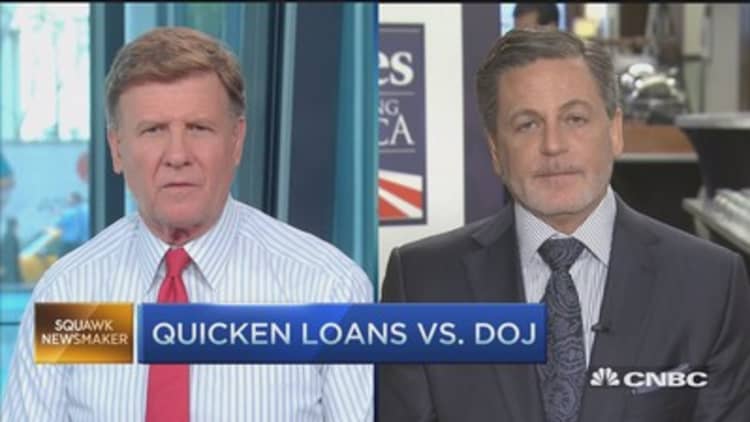 Quicken Loans vs. DOJ