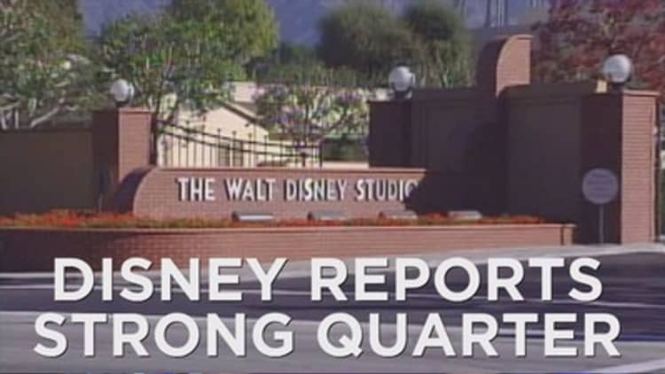 Disney's positive earnings streak continues