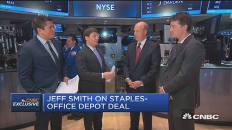 Smith on Staples-Office Depot deal