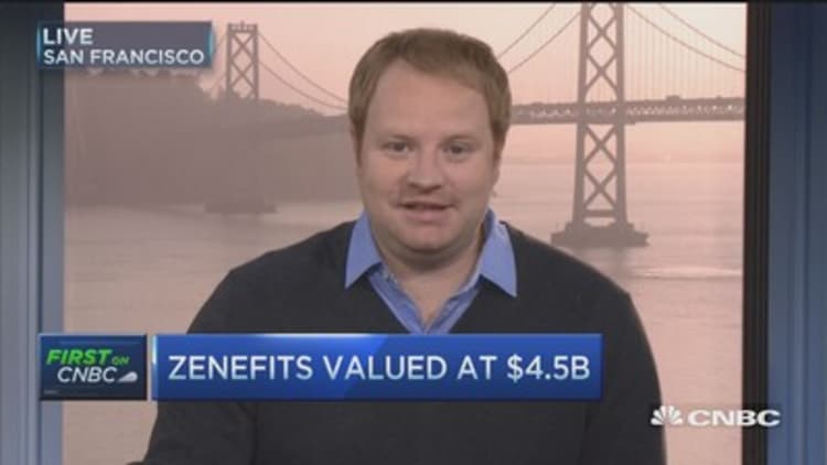 Zenefits raises $500 million