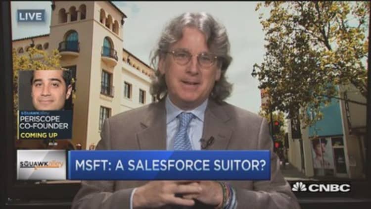 Roger McNamee to MSFT: Don't buy Salesforce