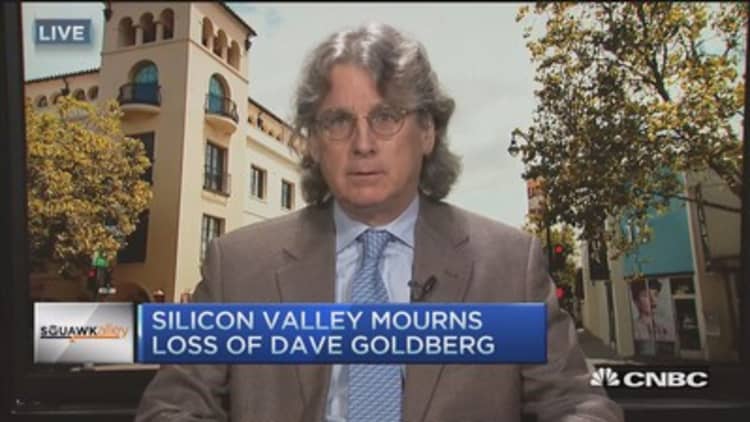 Dave Goldberg best role model in Valley: McNamee