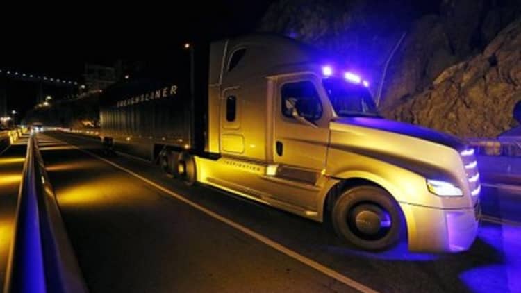 Self-driving trucks hit the road