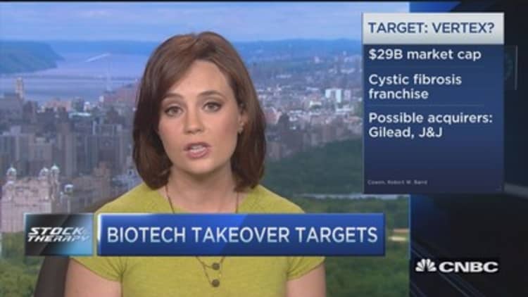 Biotech takeover targets