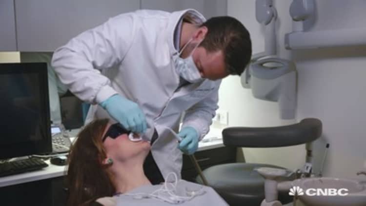 Dentists create high-tech 'spaceship' office