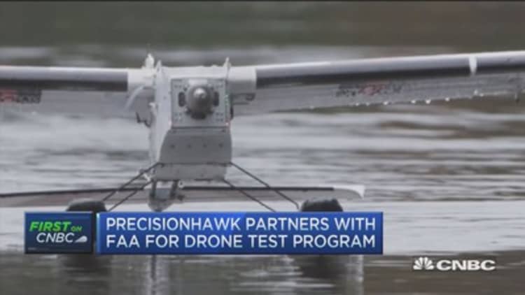 PrecisionHawk partners with FAA