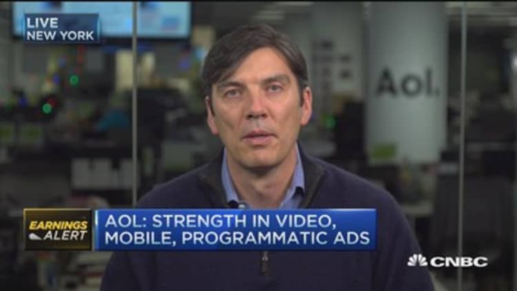 AOL is acing advertising's shift to mobile: CEO Tim Armstrong