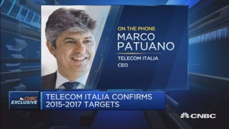 Telecom Italia posts Q1 results: CEO
