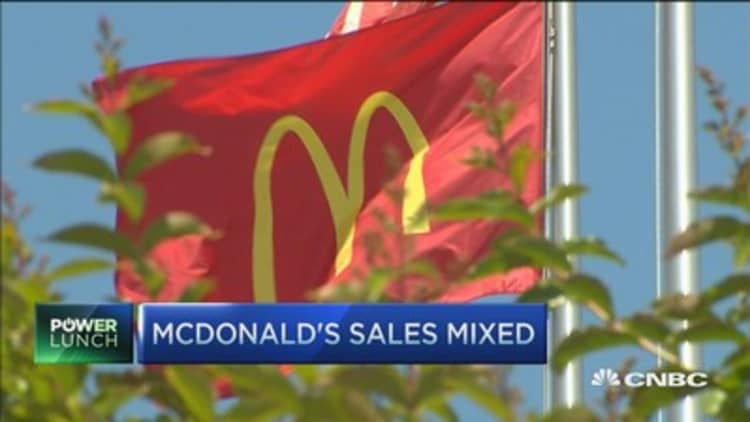 One bright spot for McDonald's 