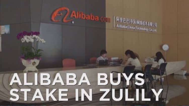Alibaba buys stake in Zulily