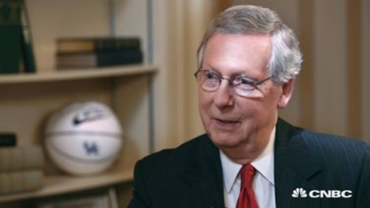 Mitch McConnell: 'We all hate Duke'