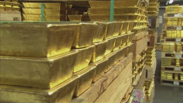 Demand for gold continues to fall