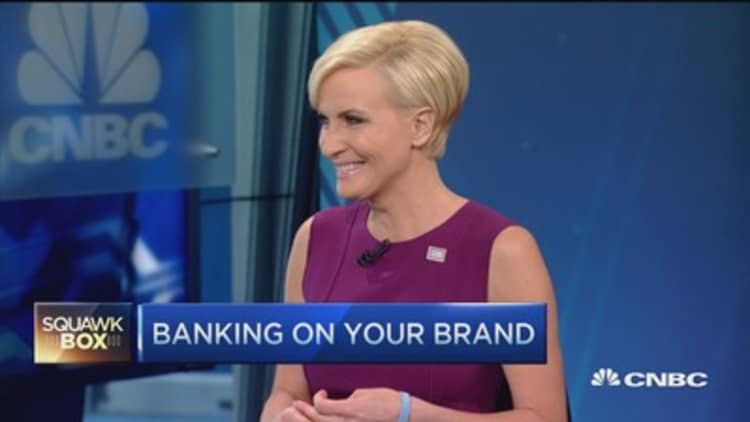 Banking on your brand: Mika Brezezinski
