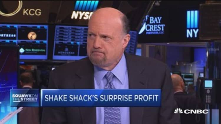 Cramer: Don't short Shake Shack